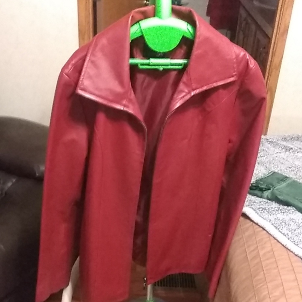 Leather jacket